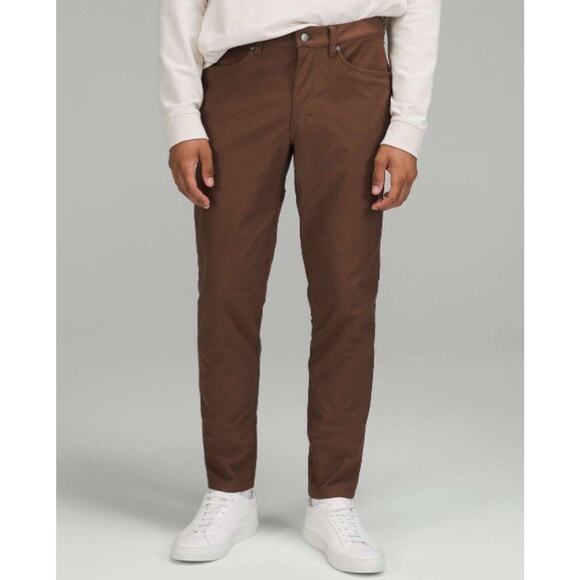 Lululemon MP33  Men’s ABC Slim-Fit Pant 32” – Size 30 Dark Mocha - Picture 1 of 6